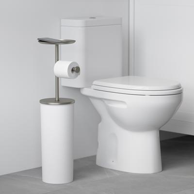 Держатель Umbra Держатель-органайзер для туалетной бумаги portaloo, 64 см, белый-никель арт. 1012487-670