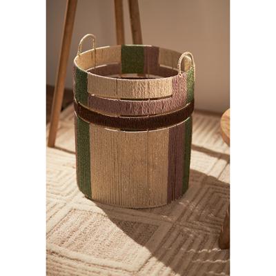 Остальные предметы Tkano Корзина плетеная bongo nature из коллекции ethnic, размер m арт. TK24-ST_BA0005