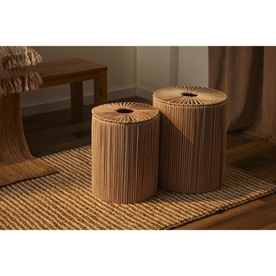 Остальные предметы Tkano Корзина плетеная dholak beige из коллекции ethnic, размер s арт. TK24-ST_BA0042