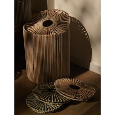 Остальные предметы Tkano Корзина плетеная dholak beige из коллекции ethnic, размер s арт. TK24-ST_BA0042