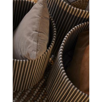Остальные предметы Tkano Корзина плетеная dholak grey из коллекции ethnic, размер m арт. TK24-ST_BA0038
