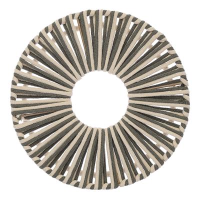 Остальные предметы Tkano Корзина плетеная dholak grey из коллекции ethnic, размер m арт. TK24-ST_BA0038