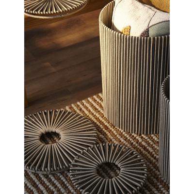 Остальные предметы Tkano Корзина плетеная dholak grey из коллекции ethnic, размер s арт. TK24-ST_BA0039
