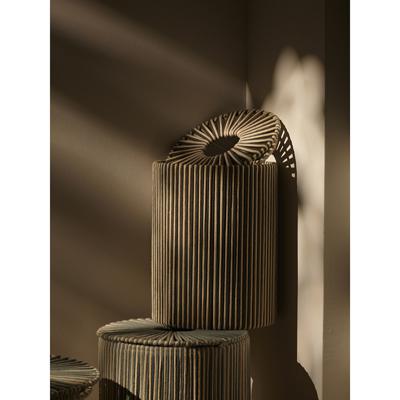 Остальные предметы Tkano Корзина плетеная dholak grey из коллекции ethnic, размер s арт. TK24-ST_BA0039