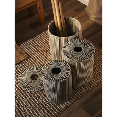 Остальные предметы Tkano Корзина плетеная dholak mint из коллекции ethnic, размер m арт. TK24-ST_BA0035