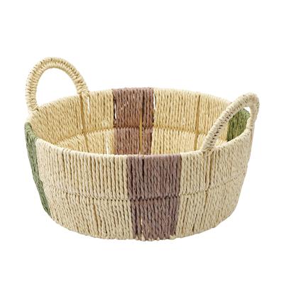 Остальные предметы Tkano Корзина плетеная круглая bodhran nature из коллекции ethnic, размер m арт. TK24-ST_BA0023