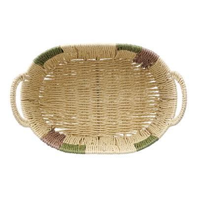 Остальные предметы Tkano Корзина плетеная овальная bodhran nature из коллекции ethnic, размер m арт. TK24-ST_BA0014
