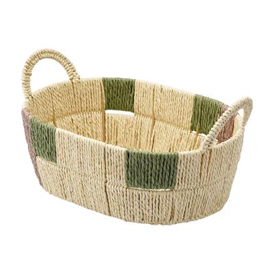 Остальные предметы Tkano Корзина плетеная овальная bodhran nature из коллекции ethnic, размер s арт. TK24-ST_BA0015