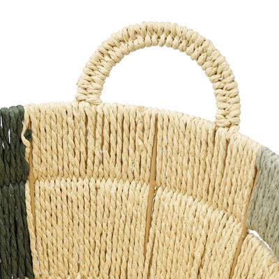Остальные предметы Tkano Корзина плетеная овальная bodhran sage из коллекции ethnic, размер s арт. TK24-ST_BA0018
