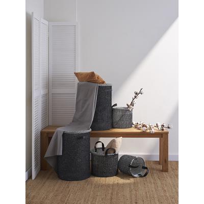 Остальные предметы Bergenson Bjorn Корзина для хранения sustainable collection, D32х28 см, черная арт. BB0000671