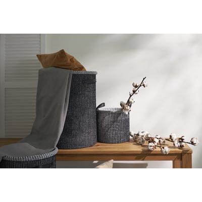 Остальные предметы Bergenson Bjorn Корзина для хранения sustainable collection, D37х52 см, черная арт. BB0000670