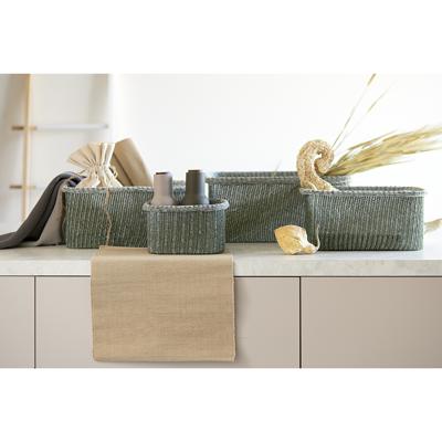 Корзина Bergenson Bjorn Набор из 4-х корзин для хранения sustainable collection, оливковый арт. BB0000676