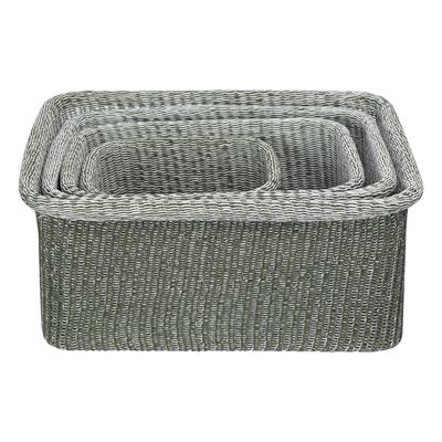 Корзина Bergenson Bjorn Набор из 4-х корзин для хранения sustainable collection, оливковый арт. BB0000676