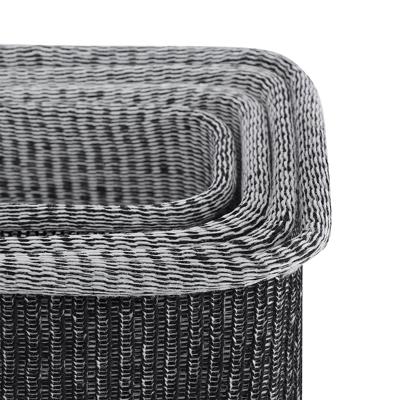 Корзина Bergenson Bjorn Набор из 4-х корзин для хранения sustainable collection, черный арт. BB0000675
