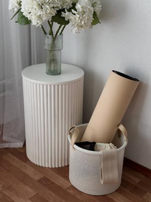 Остальные предметы Bergenson Bjorn Корзина для хранения sustainable collection, D32х28 см, молочная арт. BB0000911