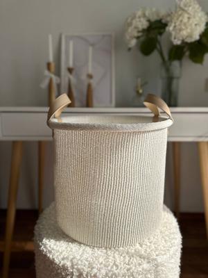 Остальные предметы Bergenson Bjorn Корзина для хранения sustainable collection, D32х28 см, молочная арт. BB0000911
