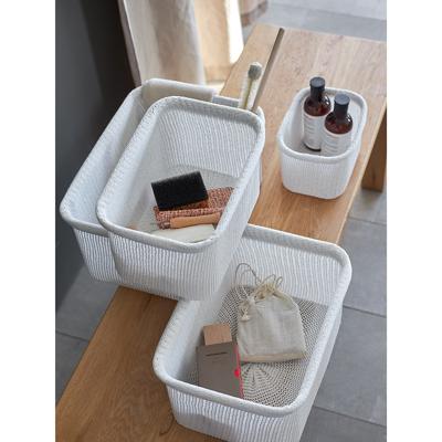 Корзина Bergenson Bjorn Набор из 4-х корзин для хранения sustainable collection, молочный арт. BB0000914