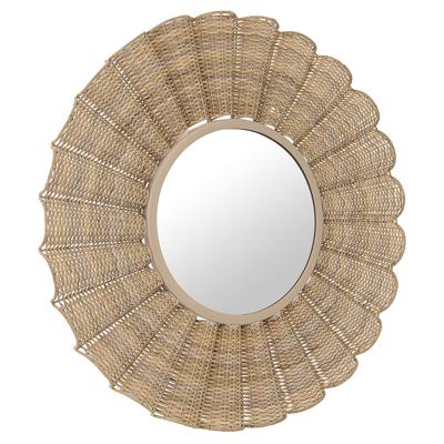 Зеркало Bergenson Bjorn Зеркало настенное lia, D61 см, бежевое арт. BB0000182