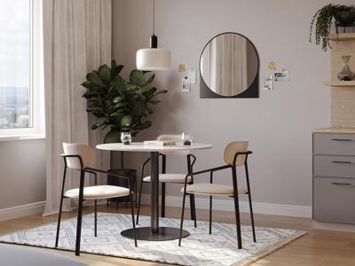 Зеркало Bergenson Bjorn Зеркало настенное geometria, D71 см арт. BB0000819