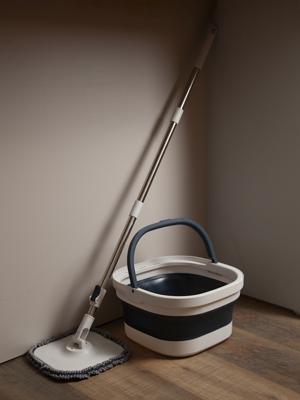 Остальные предметы ЯЯЯ Швабра со складным ведром compact mop арт. SS0000321