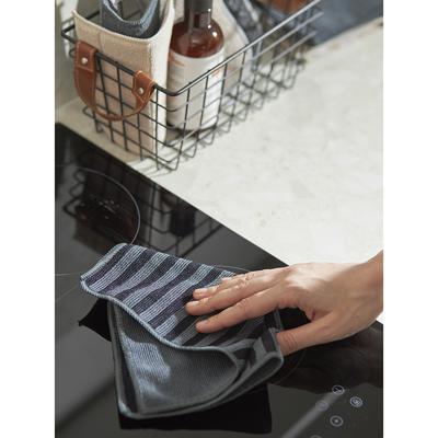 Салфетка ЯЯЯ Набор салфеток двухсторонних для сильных загрязнений cozy clean, 30х30 см, темно-серые, 2 шт. арт. SS0000119