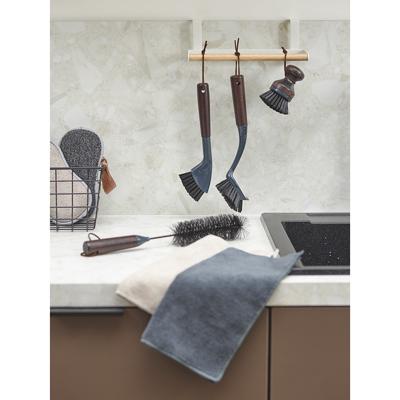 Салфетка ЯЯЯ Набор салфеток из микрофибры cozy clean, 30х30 см, темно-серые, 3 шт. арт. SS0000118