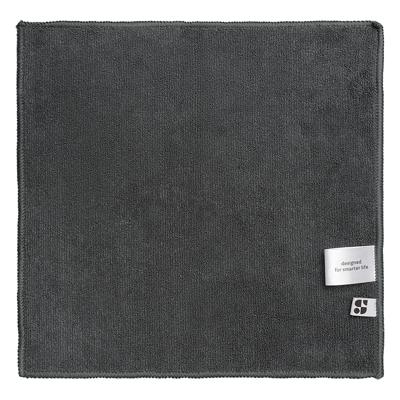 Салфетка ЯЯЯ Набор салфеток из микрофибры cozy clean, 30х30 см, темно-серые, 3 шт. арт. SS0000118