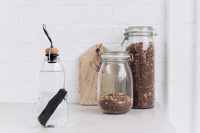 Бутылка Black+Blum Экобутылка eau good, 800 мл, черная арт. EG005
