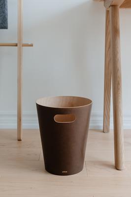 Корзина Umbra Корзина для мусора woodrow, 7,5 л, эспрессо арт. 082780-213