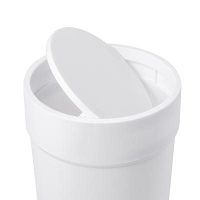 Корзина Umbra Корзина для мусора с крышкой touch, 6 л, белая арт. 023269-660