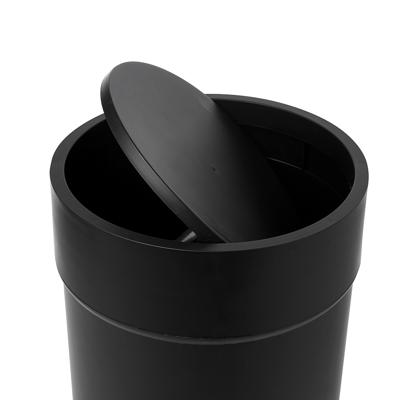 Корзина Umbra Корзина для мусора с крышкой touch, 6 л, черная арт. 023269-040