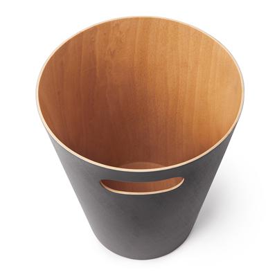 Корзина Umbra Корзина для мусора woodrow, 7,5 л, темно-серая арт. 082780-618