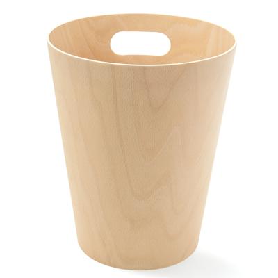 Корзина Umbra Корзина для мусора woodrow, 7,5 л, натуральное дерево арт. 082780-390