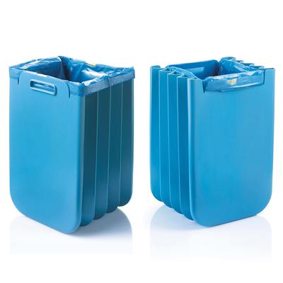 Корзина Guzzini Корзина для белья складная eco packly, голубая арт. 196400212