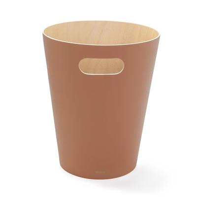Корзина Umbra Корзина для мусора woodrow, 7,5 л, коричневая арт. 082780-1258
