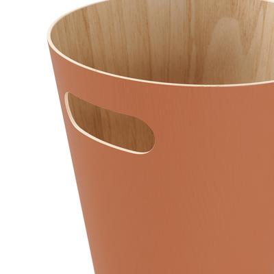 Корзина Umbra Корзина для мусора woodrow, 7,5 л, коричневая арт. 082780-1258