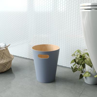 Корзина Umbra Корзина для мусора woodrow, 7,5 л, серо-голубая арт. 082780-1050