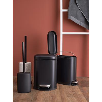 Корзина ЯЯЯ Ведро мусорное с педалью, графит, 5 л арт. SS0000245