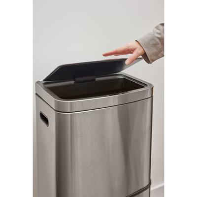 Корзина ЯЯЯ Контейнер мусорный с 2-мя отделениями smart bin, сенсорный, 60 л арт. SS0000250