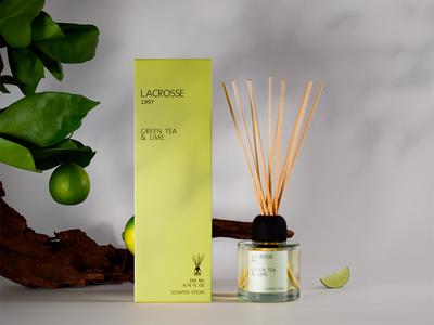Аромат AMBIENTAIR Диффузор ароматический lacrosse, green tea&lime, 200 мл арт. MK200TVLC