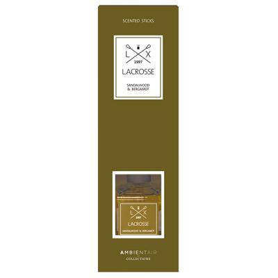 Аромат AMBIENTAIR Диффузор ароматический lacrosse, sandalwood&bergamot, 200 мл арт. MK200SBLC