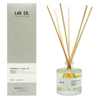 Аромат AMBIENTAIR Диффузор ароматический lab co, patchouli&cedar, 100 мл арт. MK100WTLB