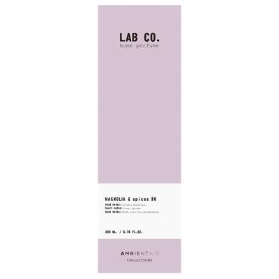Аромат AMBIENTAIR Диффузор ароматический lab co, magnolia&spices, 200 мл арт. MK200MGLB