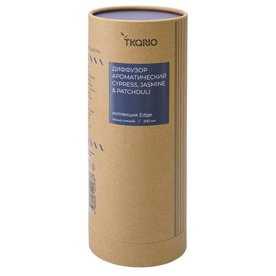 Аромат Tkano Диффузор ароматический cypress, jasmine & patchouli из коллекции edge, 200 мл, тёмно-синий арт. TK23-DIF0009