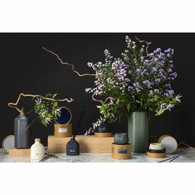 Аромат Tkano Диффузор ароматический musk, rose & cedarwood из коллекции edge, 200 мл, тёмно-синий арт. TK23-DIF0008