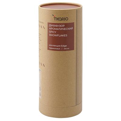 Аромат Tkano Диффузор ароматический spicy snowflakes из коллекции edge, 200 мл, терракотовый арт. TK23-DIF0036