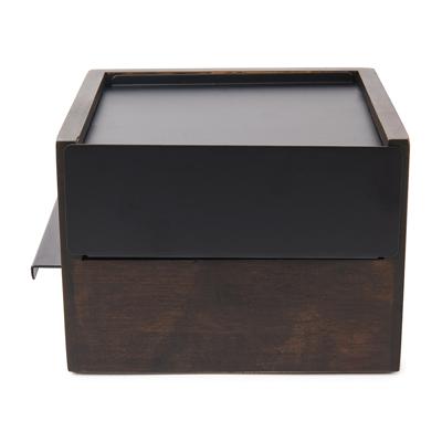 Шкатулка Umbra Шкатулка stowit mini, черная/орех арт. 1005314-048
