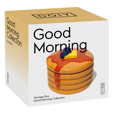 Остальные предметы Doiy Шкатулка для украшений good morning, pancakes арт. DYBOXGMPAN