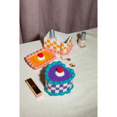 Остальные предметы Doiy Шкатулка для украшений sweetie, heart cake арт. DYBOXSWH
