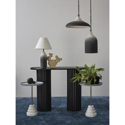 Подвесной светильник Bergenson Bjorn Светильник подвесной sustainable collection, D22х39 см, черный/белый арт. BB0000174